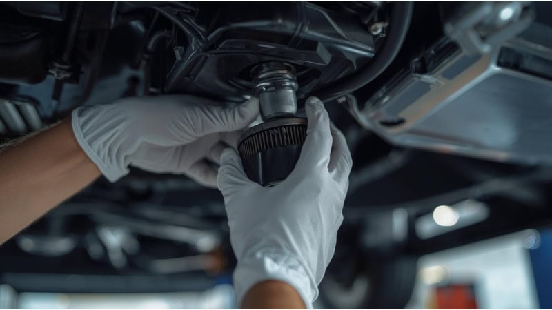 Synthetic oil change time