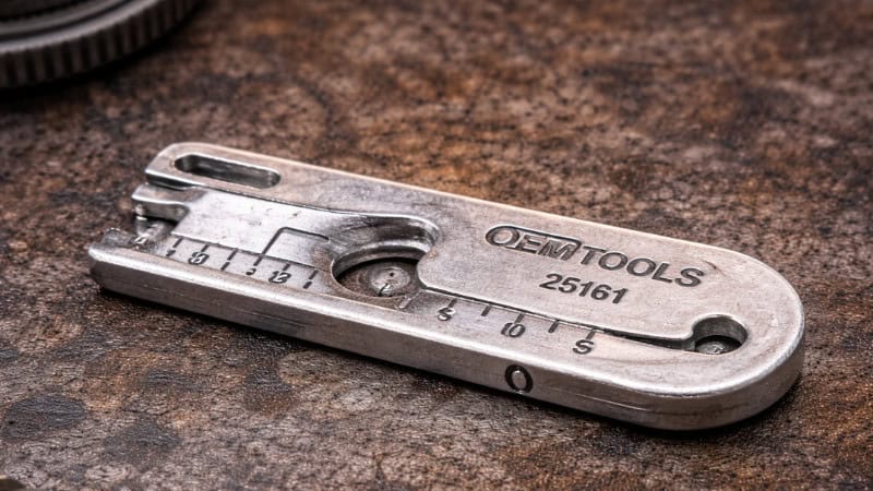 Diy spark plug gap tool