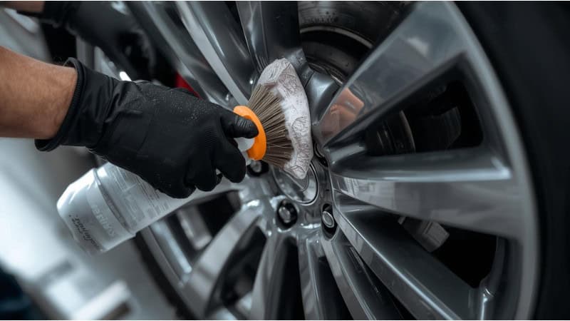 How to clean rims at home