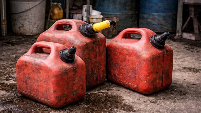 How to dispose of old gasoline at home
