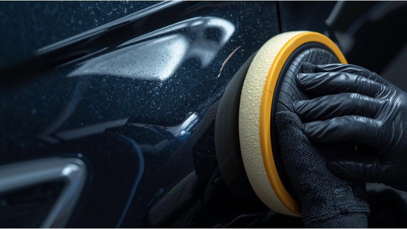 How to get rid of white scratches on car at home