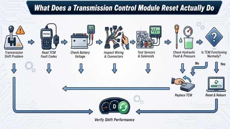What Does a Transmission Control Module Reset Actually Do