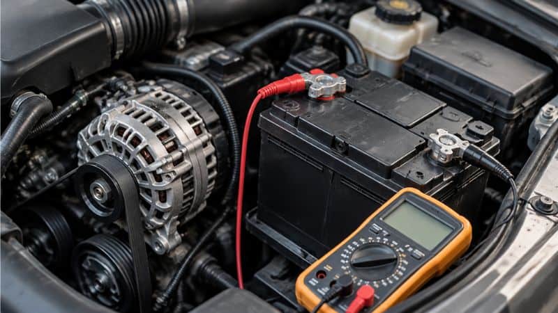 alternator-multimeter-voltage-test