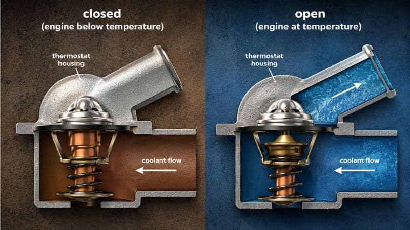 thermostat-stuck-open-vs-closed